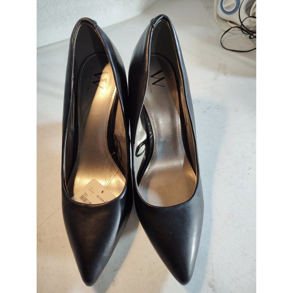 Worthington Black Stiletto Heels Size 11 (1231)
